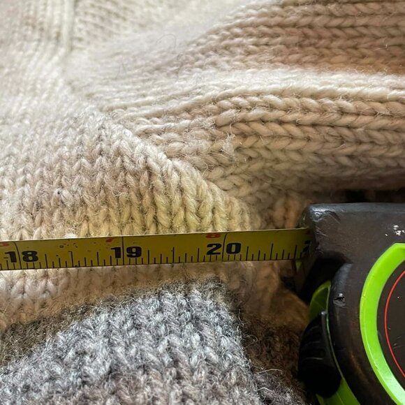 Kyber Outerwear 100% wool coat hooded zip up tan Women's 2xl Nepal - Picture 5 of 9